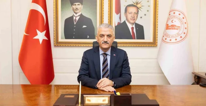 Düzce Valisi Mehmet Makas’tan ‘Ramazan Bayramı’ mesajı
