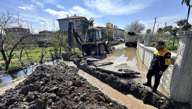Hasançavuş Köyü’nde Altyapı Güçlendirildi: Koruge Boru Çalışması Tamamlandı