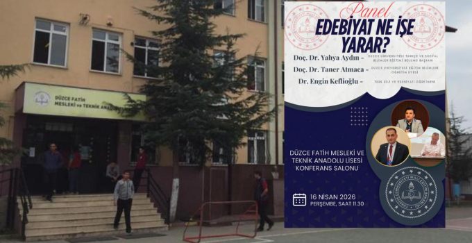 Düzce’de “Edebiyat Ne İşe Yarar?” Paneli Düzenlenecek