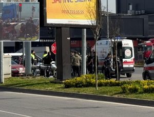 Olimpiyat Kavşağı’nda Kaza: 1 Kişi Yaralandı